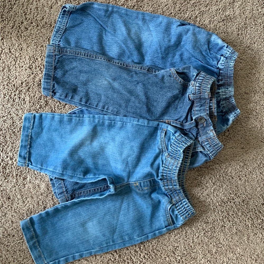 Lot of 3 12month baby boy jeans